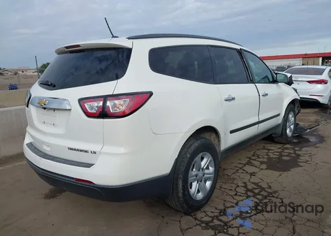 2015 Chevrolet Traverse Ls z USA, uszkodzony, nr VIN 1GNKRFED2FJ136010